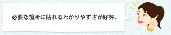�K�v�ȉӏ��ɓ\���킩��₷�����D�]�B