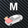 3M(TM) カーラッピング【ボンネット(M)】カーボン調(ブラック)